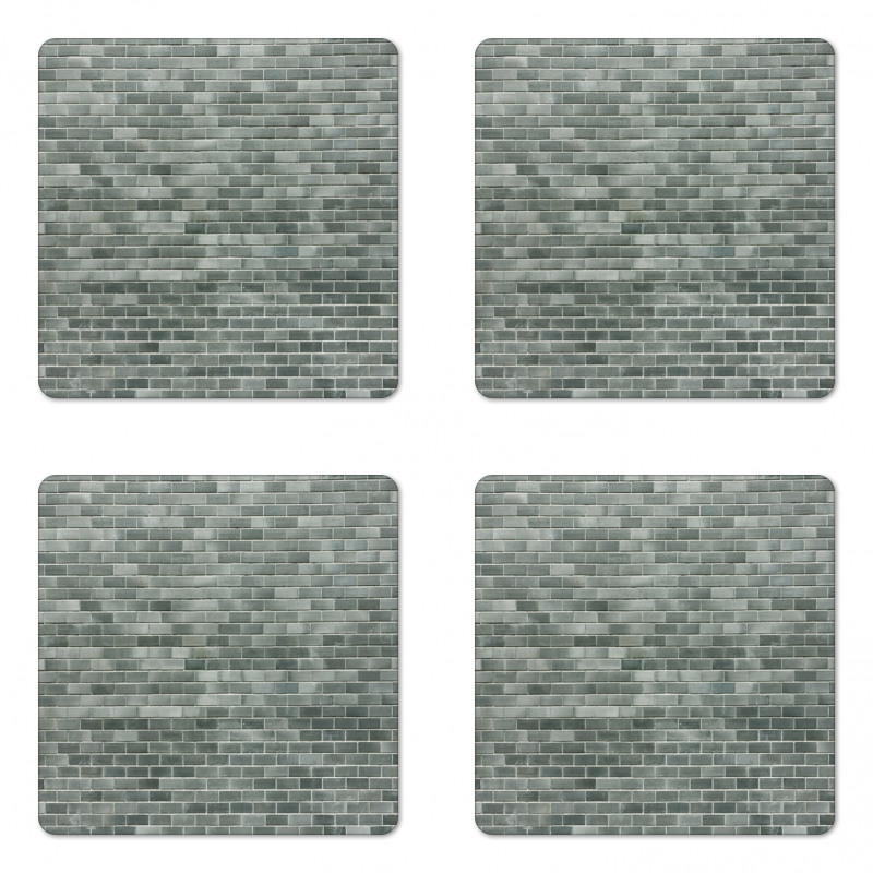 Brick Wall Tiles Coaster Set Of Four