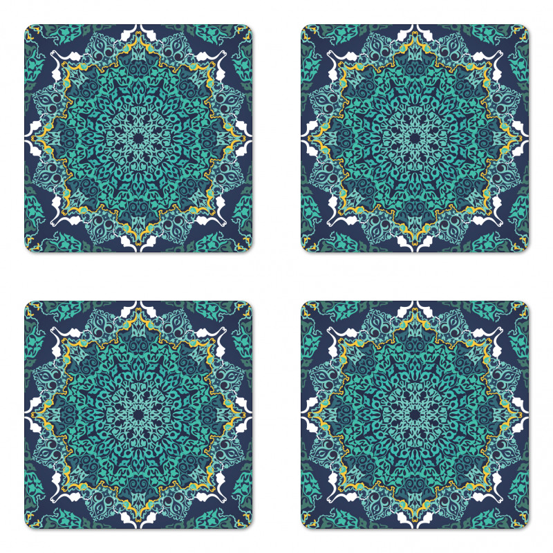 Ottoman Motif Coaster Set Of Four