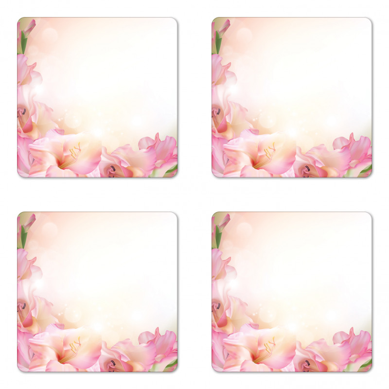 Dreamy Orchid Coaster Set Of Four