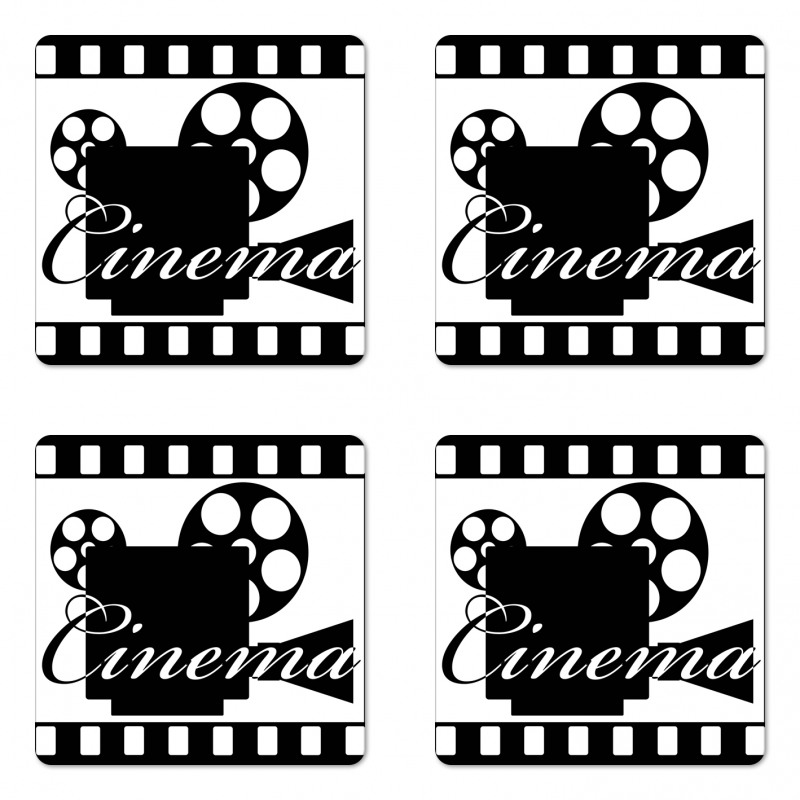 Film Strip Frame Coaster Set Of Four