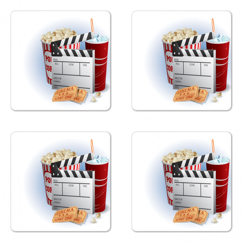 Snacks Premiere Coaster Set Of Four