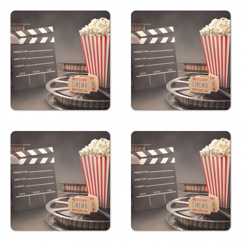 Motion Picture Coaster Set Of Four