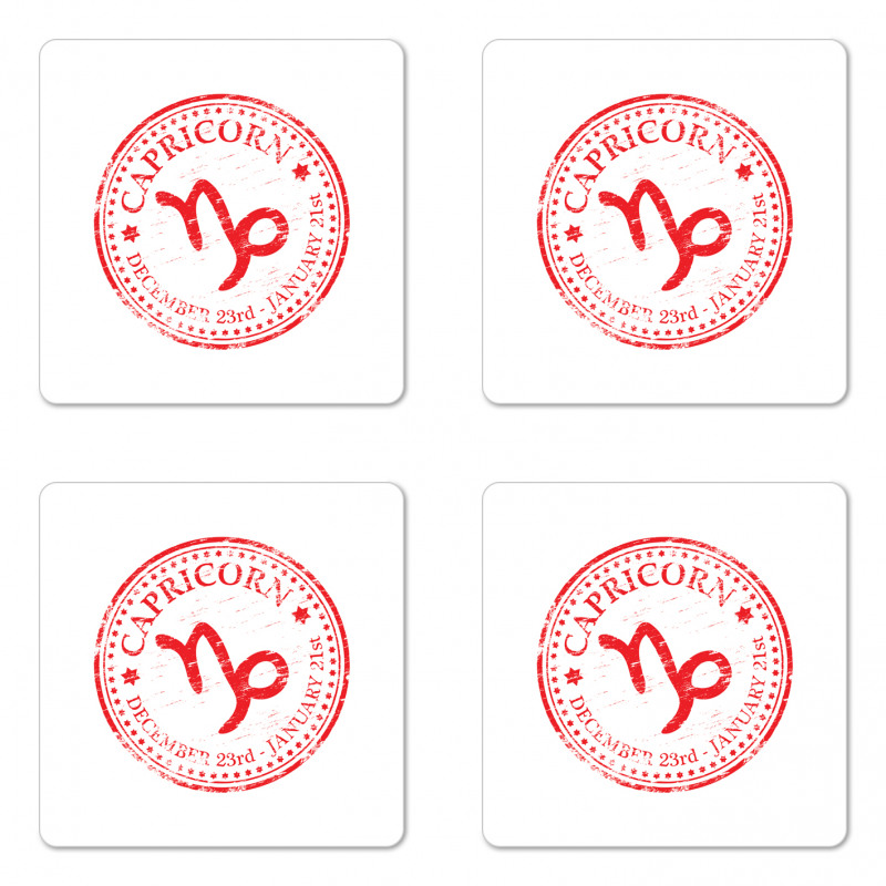 Horoscope Sign Coaster Set Of Four