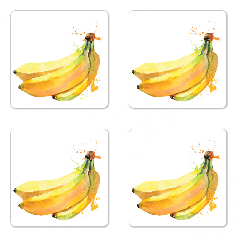 Tropical Illustration Coaster Set Of Four