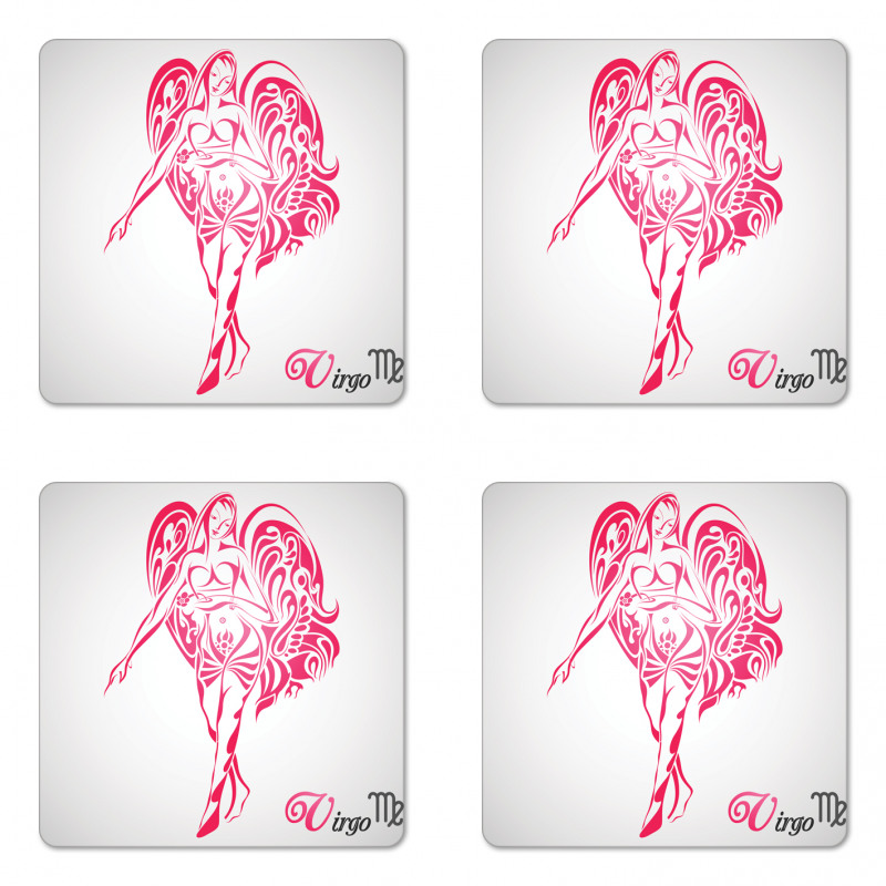 Mystical Angel Coaster Set Of Four