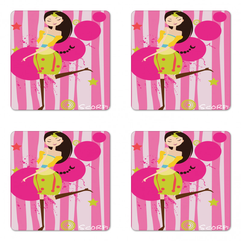 Birthday Girl Coaster Set Of Four