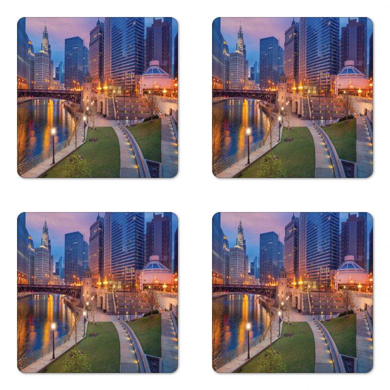 Cityscape Urban Coaster Set Of Four