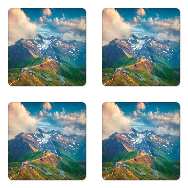 Grossglockner Austria Coaster Set Of Four