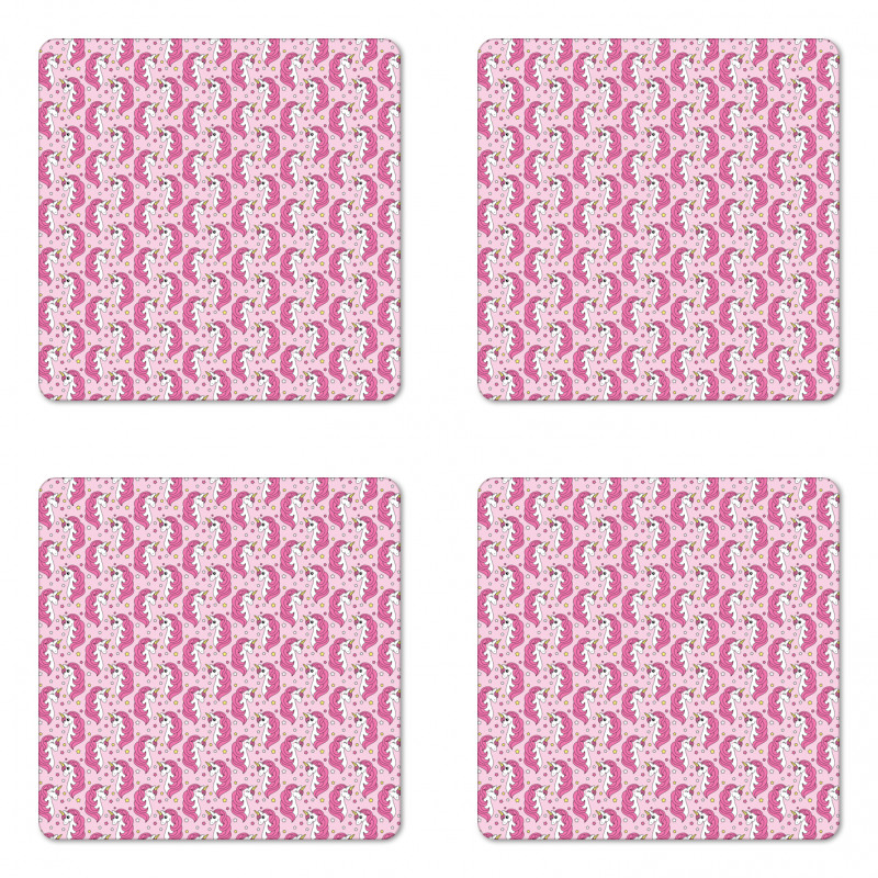 Girly Animals Coaster Set Of Four