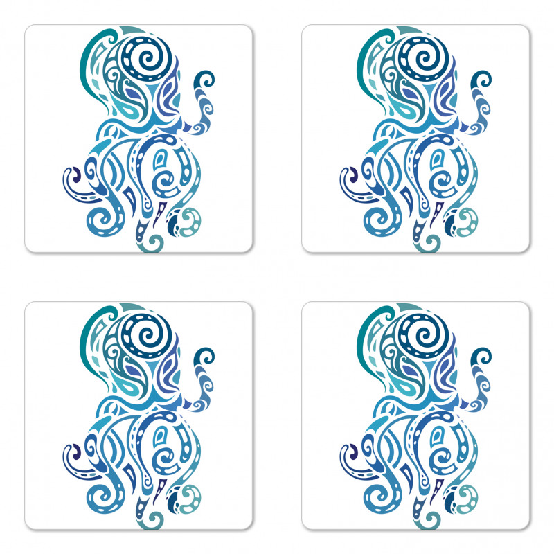 Sea Animal Coaster Set Of Four