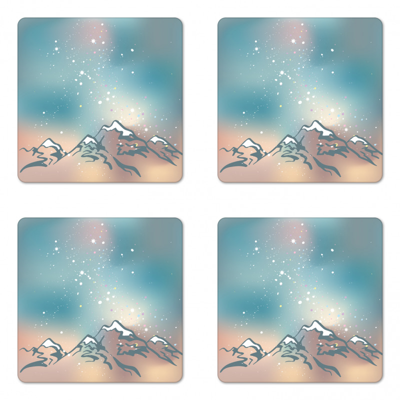 Milky Way and Himalayas Coaster Set Of Four