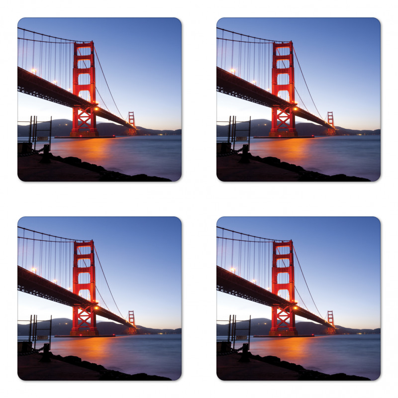 San Francisco Bridge Coaster Set Of Four