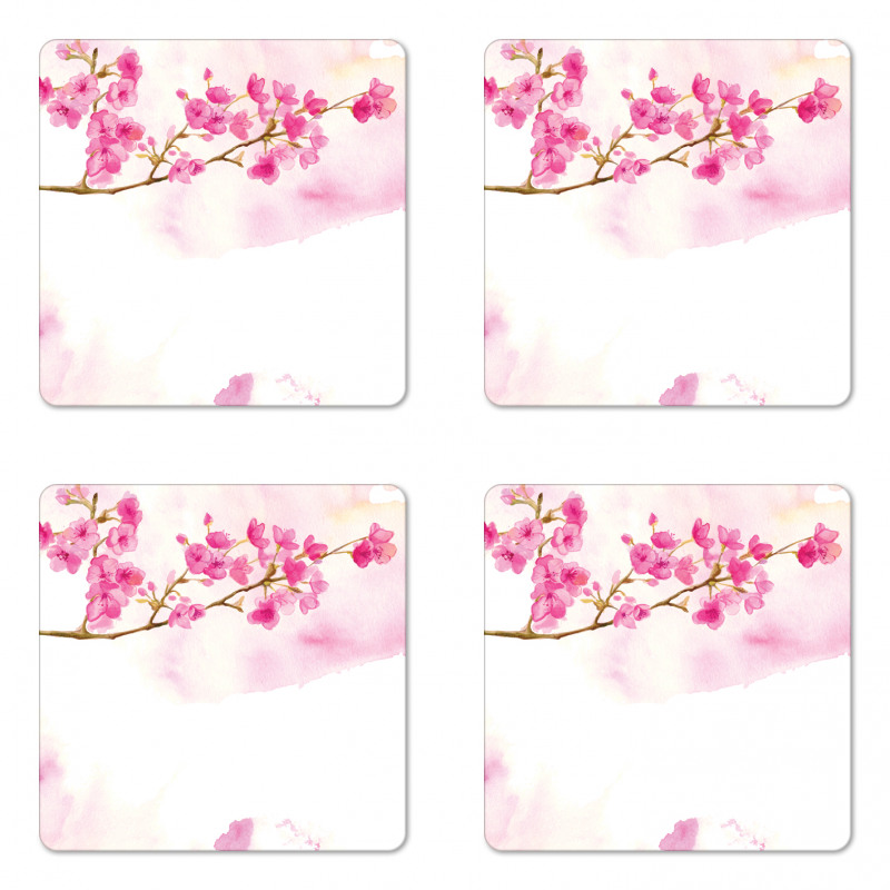 Peaceful Gardens Coaster Set Of Four