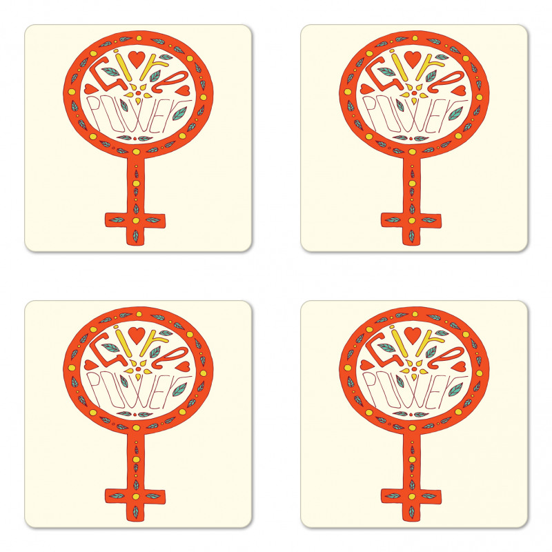 Doodle Venus Coaster Set Of Four