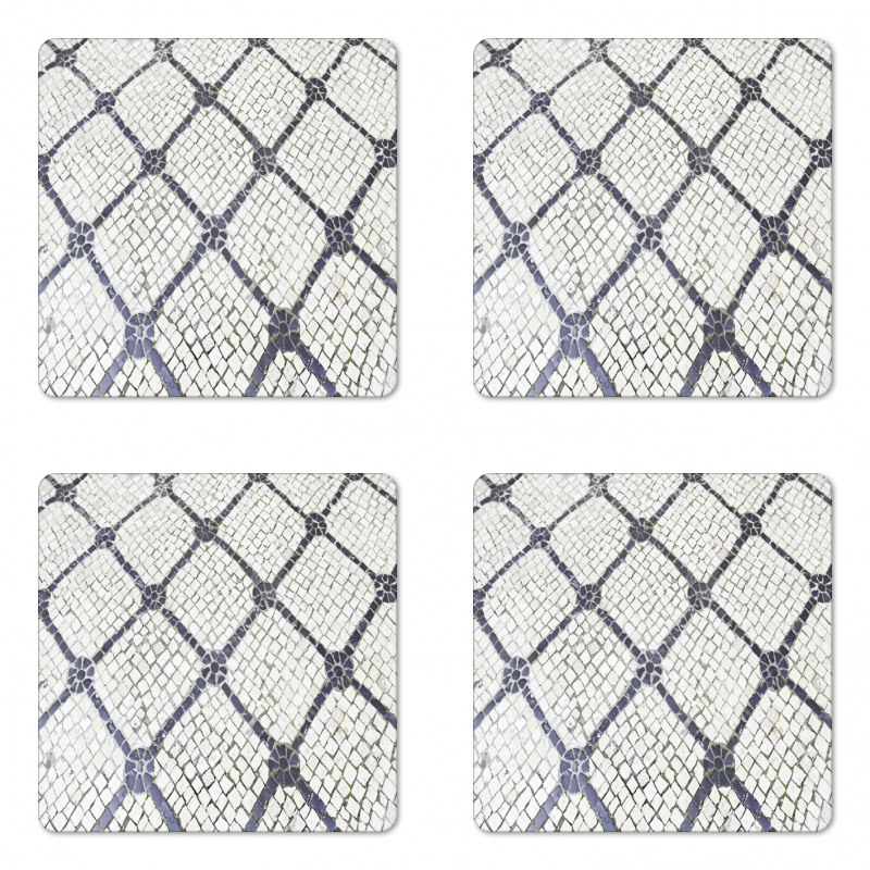 Lisbon City Floors Coaster Set Of Four