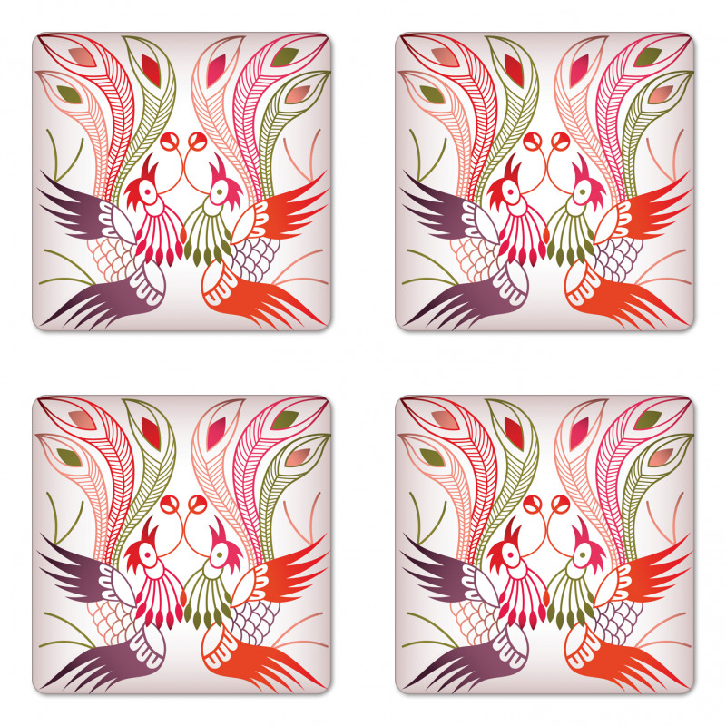 Chinese Traditional Coaster Set Of Four