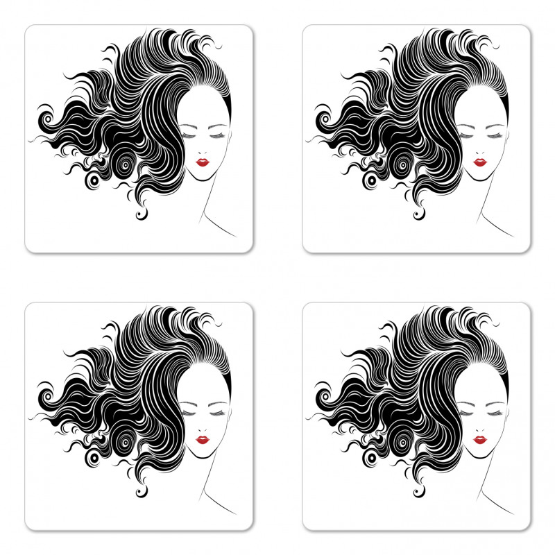 Minimalist Style Design Coaster Set Of Four