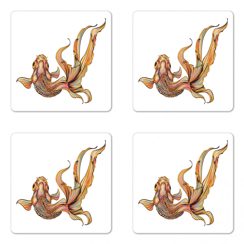 Aquatic Animal Coaster Set Of Four