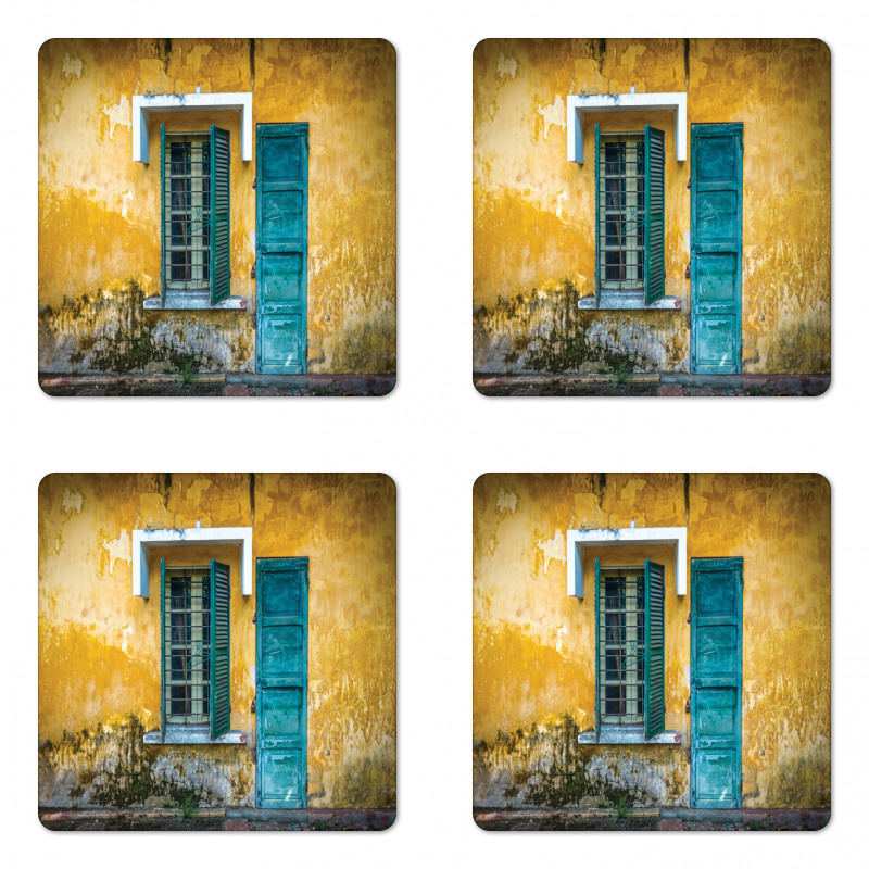 Deserted House Vietnam Coaster Set Of Four