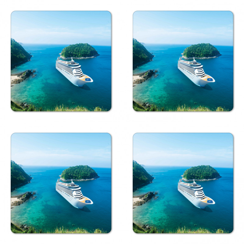 Passenger Ship Ocean Coaster Set Of Four