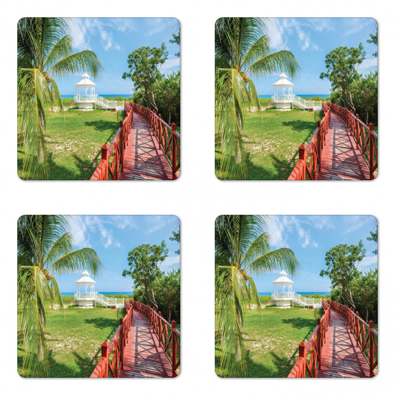 Varadero Cuba Shore Coaster Set Of Four