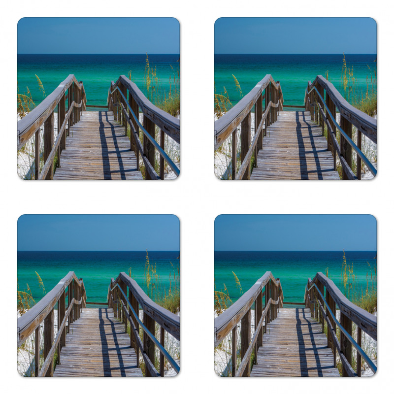 Pensacola Florida Coaster Set Of Four