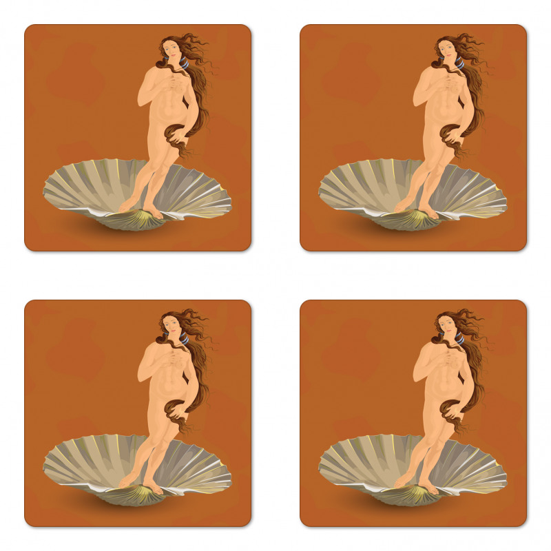 Botticelli Greek Inspired Coaster Set Of Four