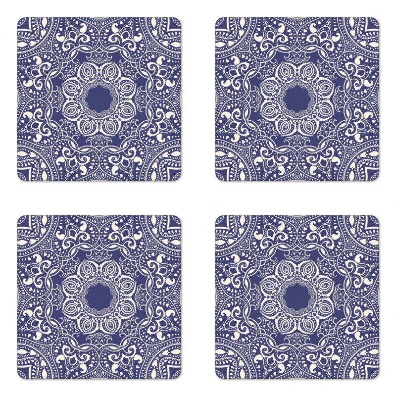 Curly Leaves Coaster Set Of Four