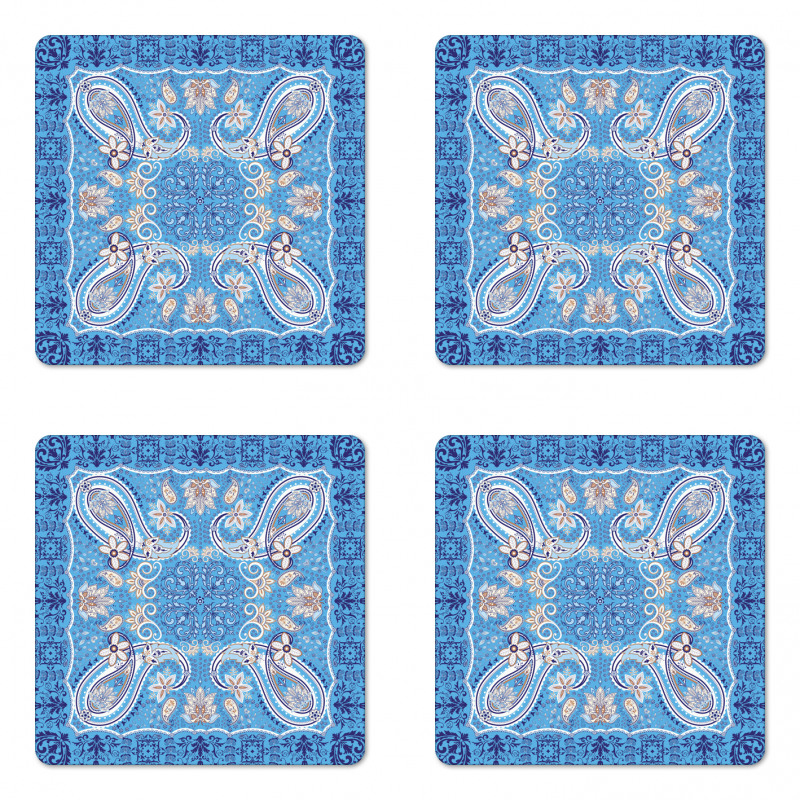 Classic Floral Coaster Set Of Four