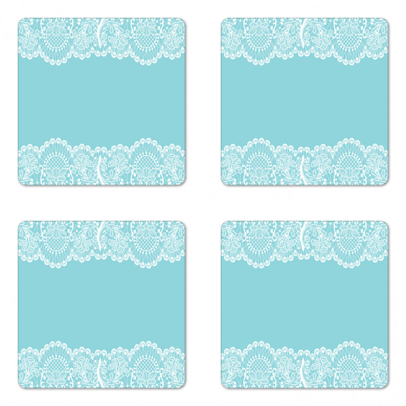 Ornamental Artwork Pattern Coaster Set Of Four