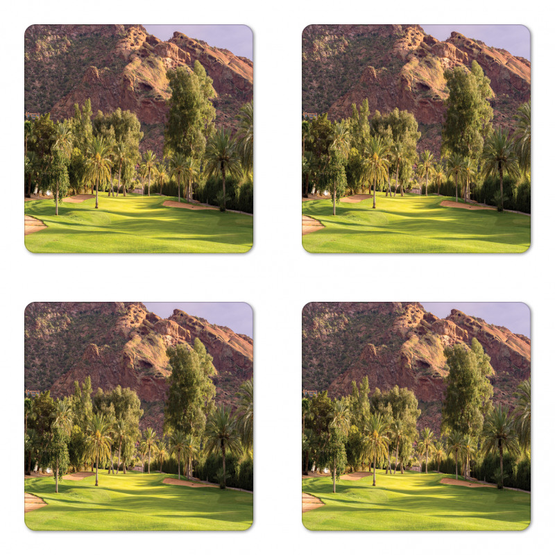 Scenic Cliffs Desert Course Coaster Set Of Four