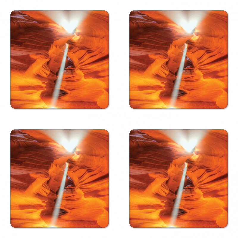 Sandstone Sunbeam Canyon Coaster Set Of Four