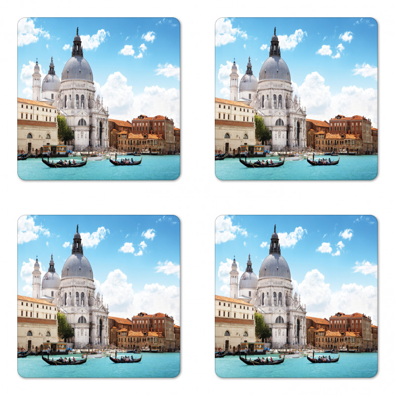 Grand Canal Venice Coaster Set Of Four