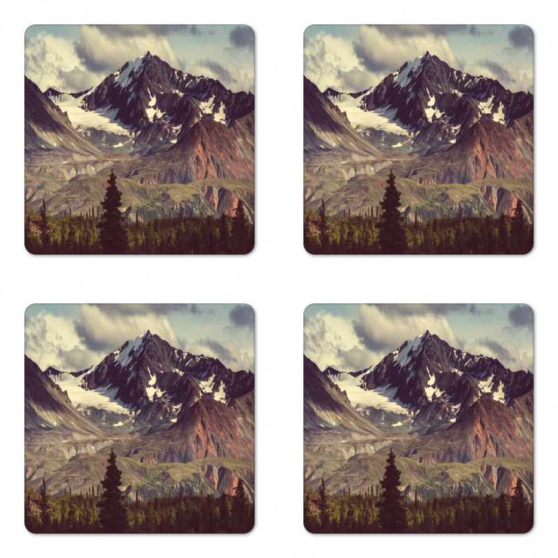 Alaska Scenery Coaster Set Of Four