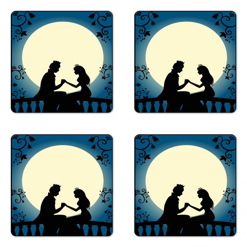 Classic Romantic Scene Coaster Set Of Four