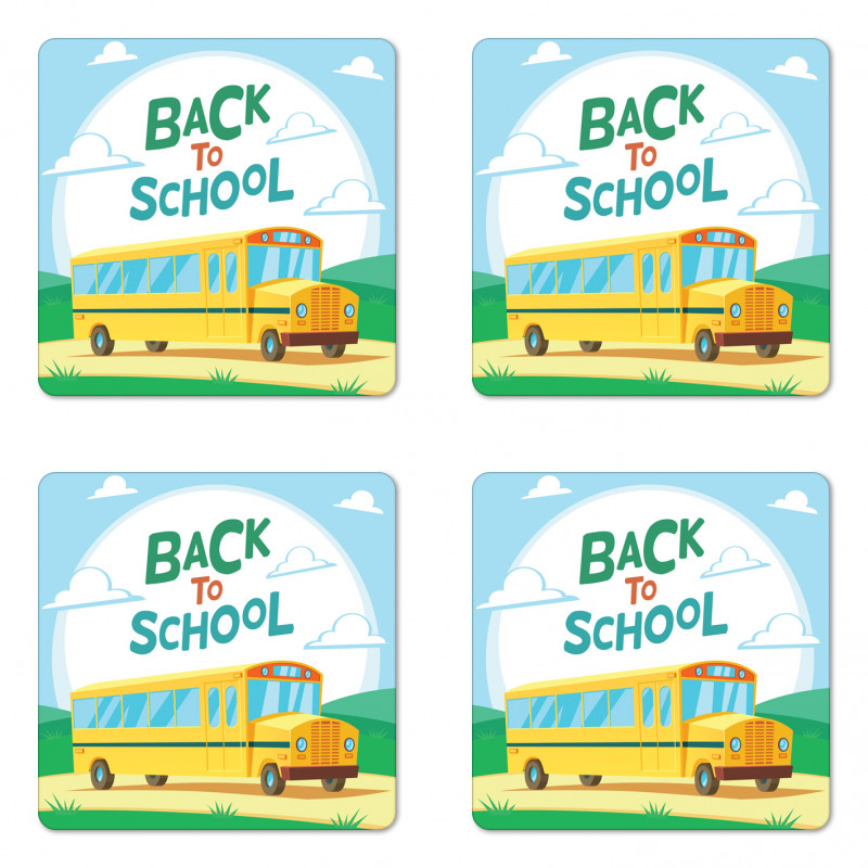 Back to School Welcoming Coaster Set Of Four