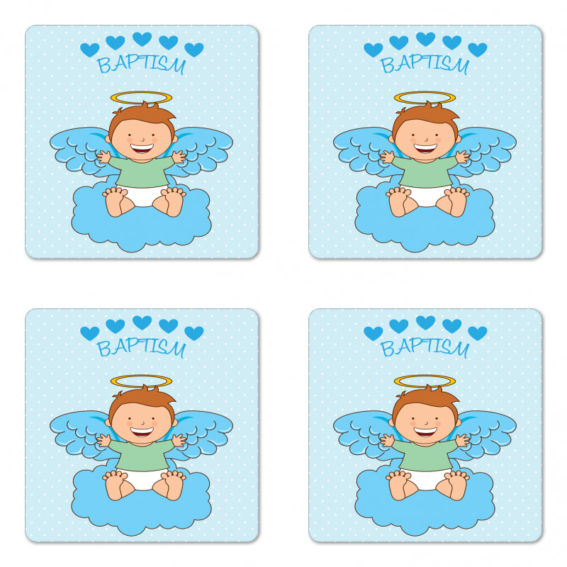 Family Love Life Joyful Coaster Set Of Four