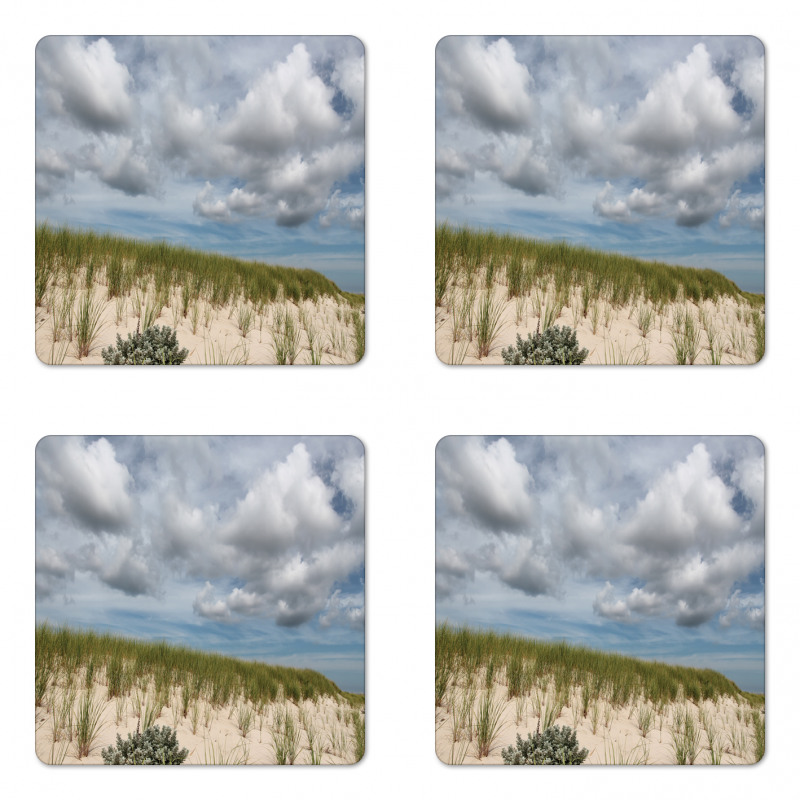 Cape Cod Coastline Coaster Set Of Four