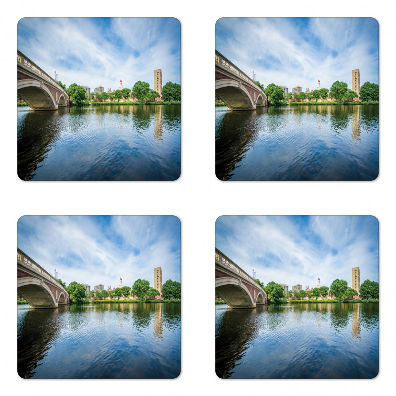 Old Historic Bridge Coaster Set Of Four