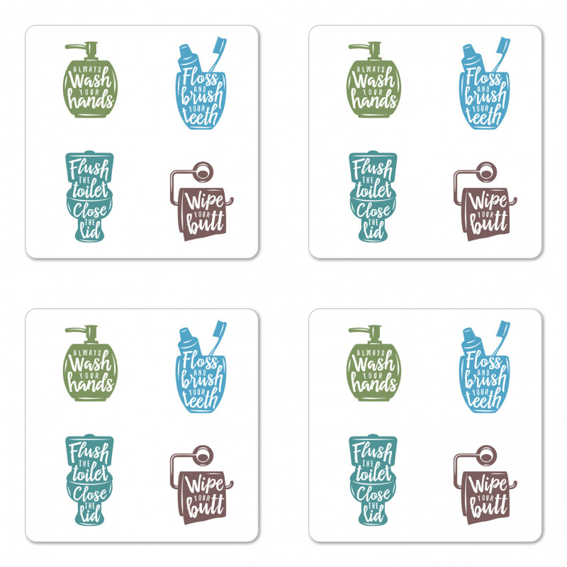 Personal Cleaning Coaster Set Of Four