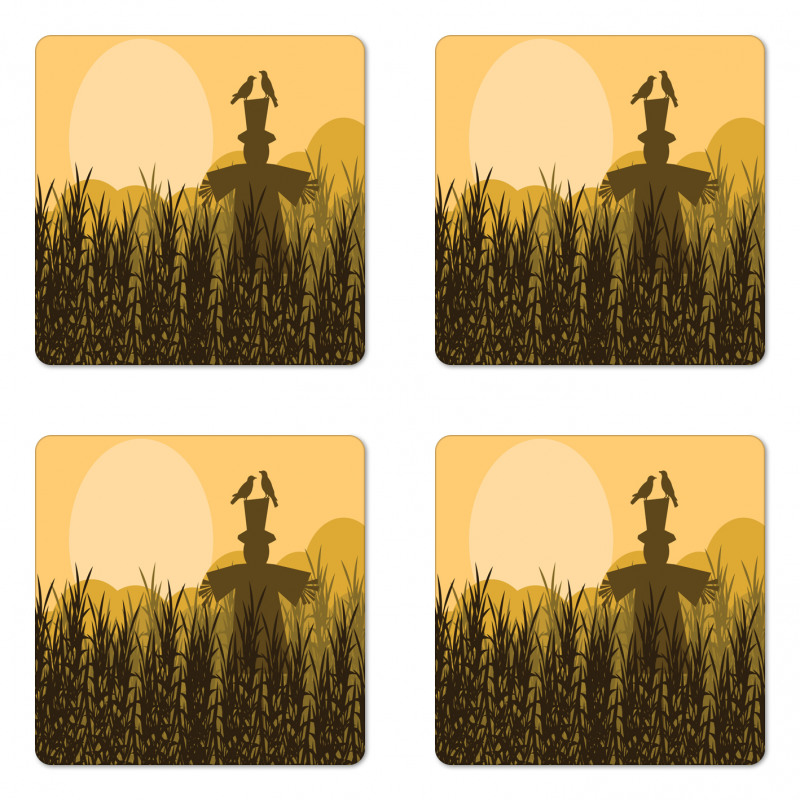 Corn Field Coaster Set Of Four