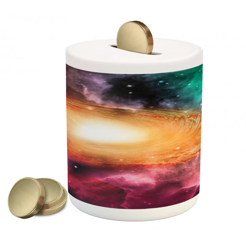 Galaxy Stardust Cosmos Piggy Bank