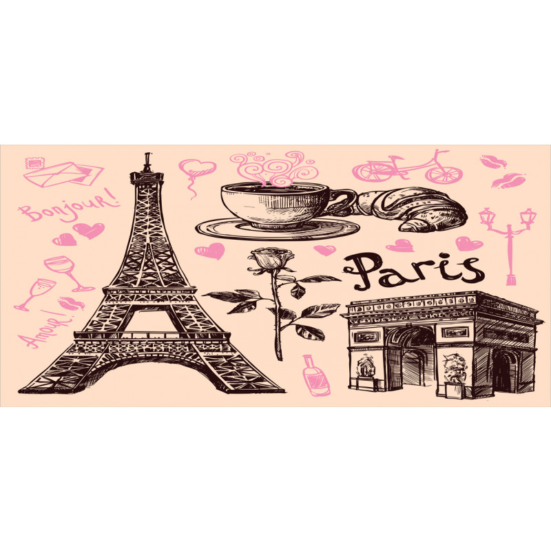 Bakery in Paris Eiffel Piggy Bank