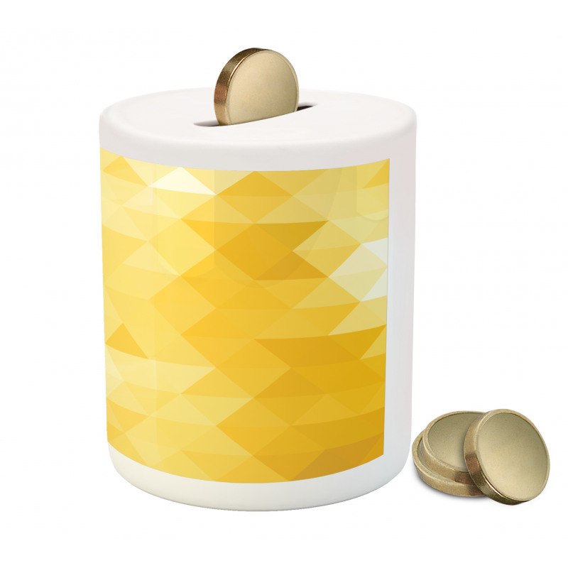 Geometric Triangle Piggy Bank