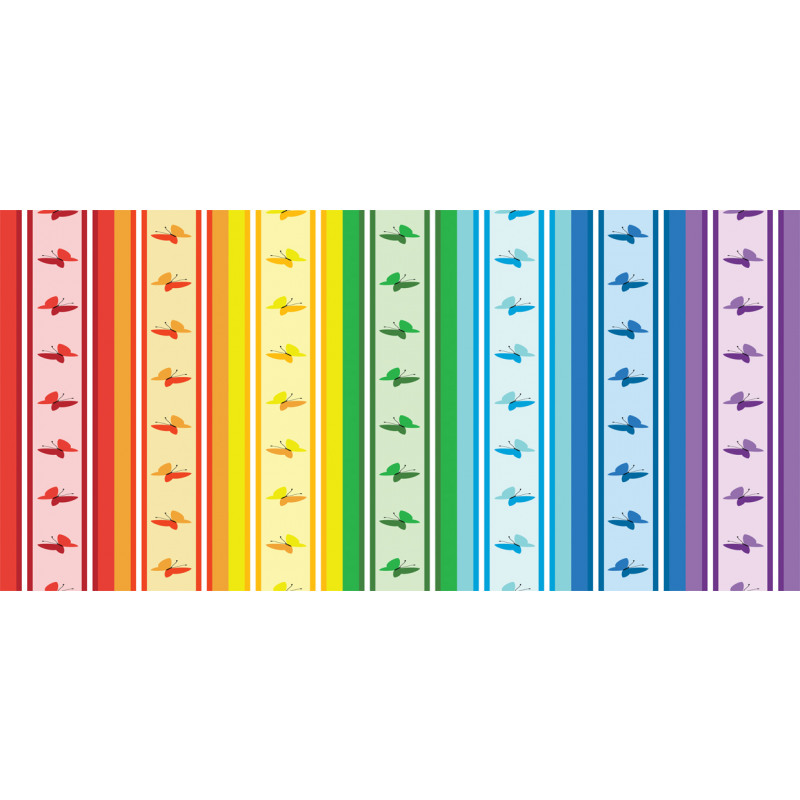 Stripe Rainbow Pattern Piggy Bank