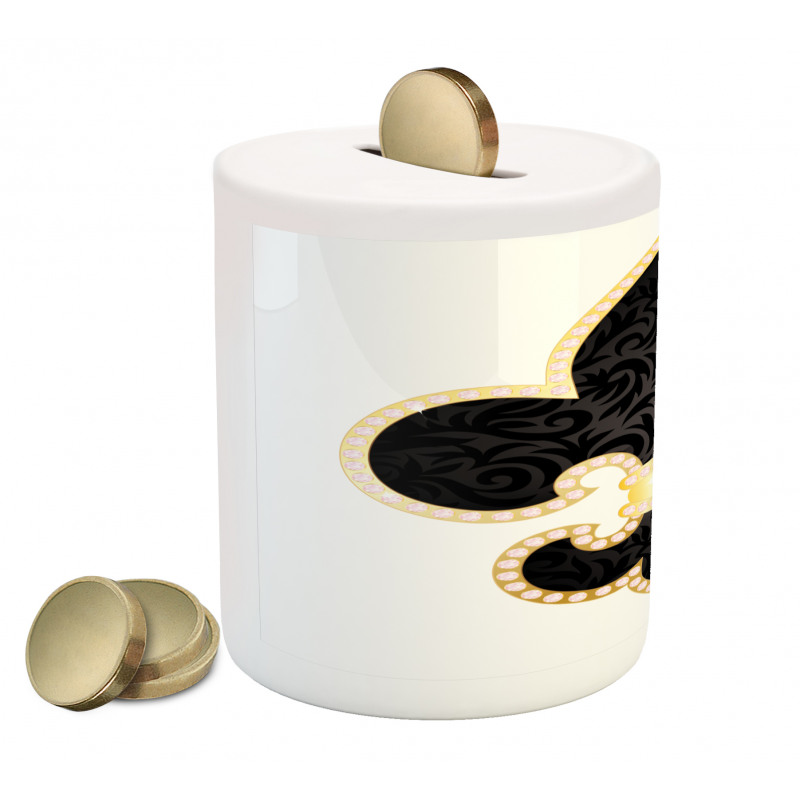 Lily of France Piggy Bank