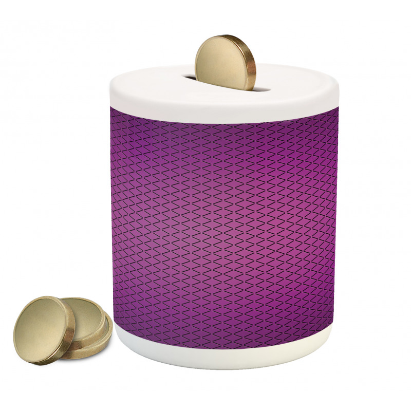 Abstract Style Modern Piggy Bank