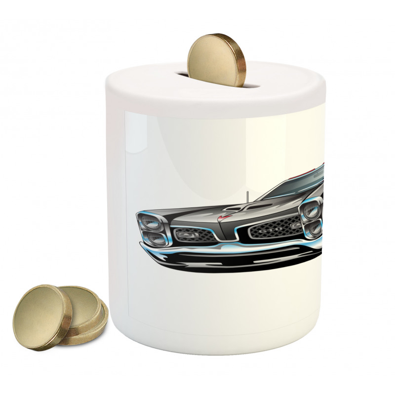 Nostalgic Sports Car Piggy Bank