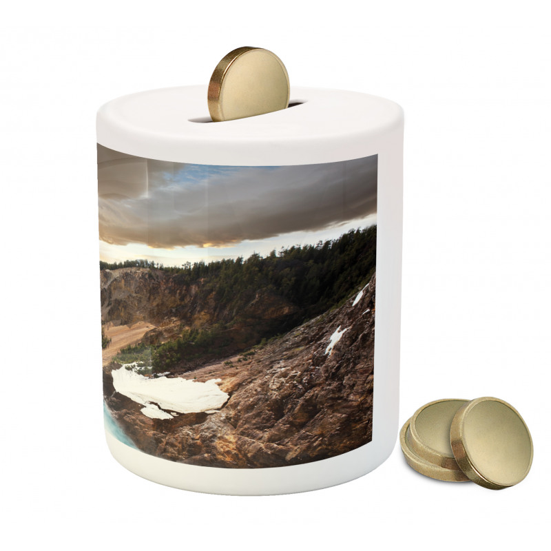 Canyon Forest View Piggy Bank