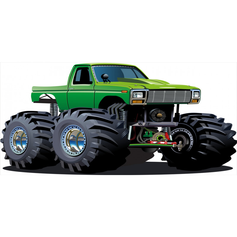 Monster Pickup Truck Piggy Bank